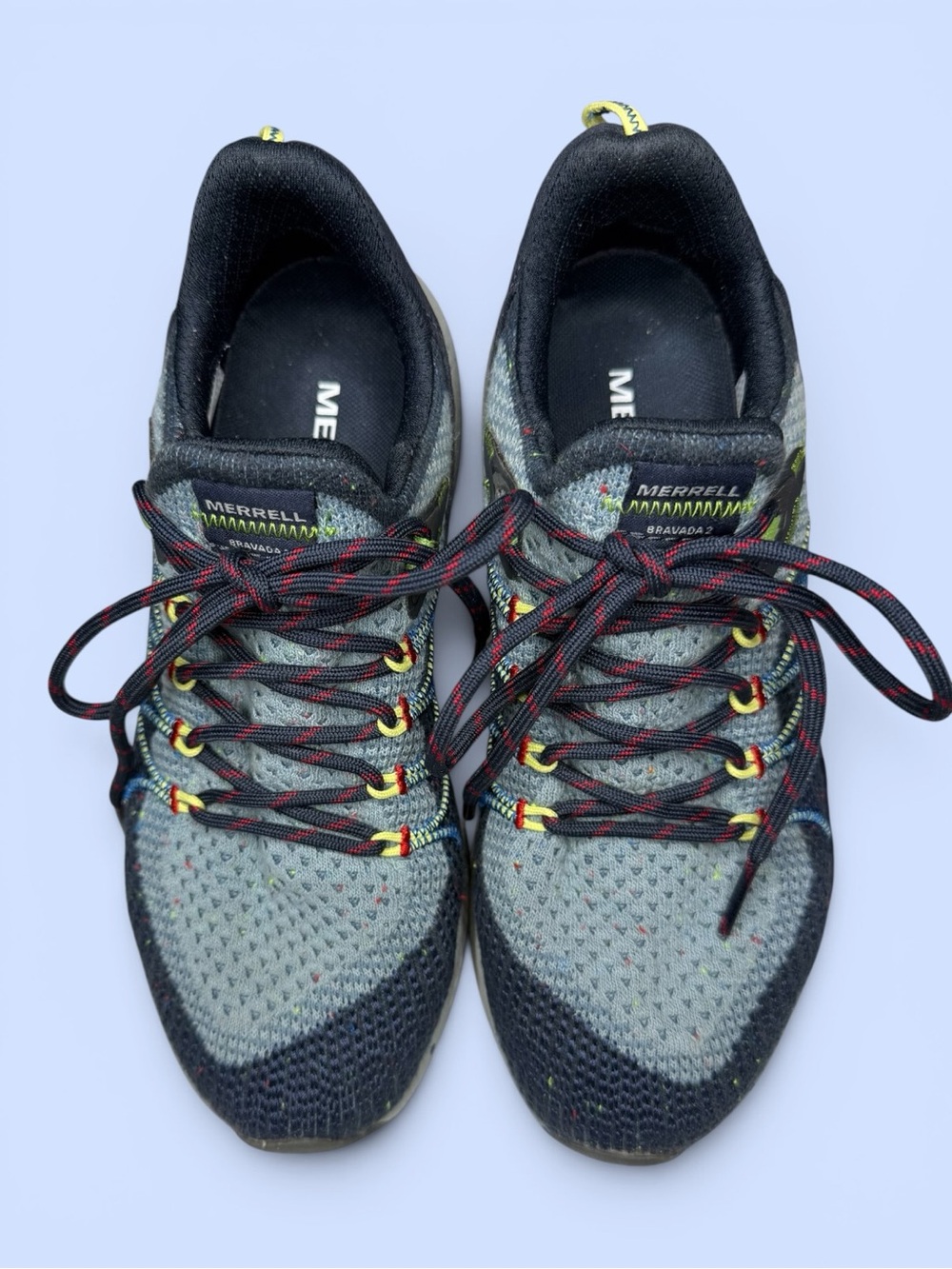 Merrell Bravada 2 Women’s Trail Hiking Sneakers Gray Blue Size 6 J135576 - Picture 2 of 13